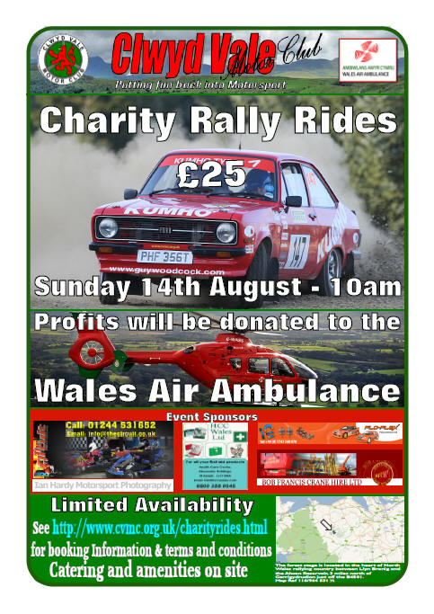 Clwyd Vale Charity Rally Rides