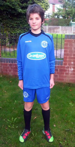 Dani Collinson, Defender with the Stafford Town Panthers U12's
