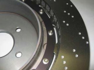 Rear disc with integral drum