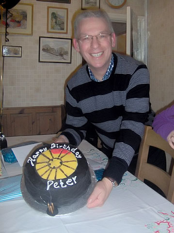Peter Collinson and his Birthday Cake